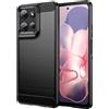 BCASE CUSTODIA B-CASE TPU SILICONE COVER CASE PER MOTOROLA MOTO G POWER 2025 CARBON METAL BLACK