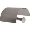 Inda Portarotolo con coperchio One nickel spazzolato