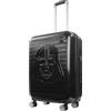 Ful Star Wars Darth Vader - Valigia con ruote in rilievo Hardsheel, Nero, 55.8 cm, Star Wars Darth Vader - Valigia con ruote e guscio rigido in rilievo