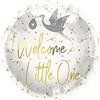Folat 67959 Palloncino foil Welcome Little One Cicogna - 45 cm