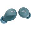 JVC, Cuffie Bluetooth HA-Z66T, Bluetooth 5.1, Resistenti agli Schizzi IPX4, Dimensioni Ridotte, Cuffie Wireless con Batteria Fino a 23 ore, Accensione/Spegnimento Automatico, Azzurro