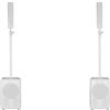 RCF EVOX J8 WHITE (Coppia) SISTEMA AUDIO ATTIVO A COLONNA 8X2" + SUB 12" 1400W B