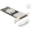 Delock Scheda PCI Express x4 per 4 slot SFP Gigabit LAN i350 (88342)
