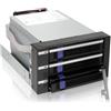 IcyDock FatCage MB153SP-B - 3 Bay EZ-Tray 3.5" SATA Hard Drive Hot-Swap Backplan