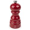 PEUGEOT - Paris u'Select - Macinasale da 12 cm, 6 impostazioni predefinite, in legno certificato PEFC, prodotto in Francia, colore rosso passione lucido