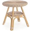 Bizzotto Tavolino Alliss Natural 52x52
