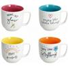 Tognana Mug Iris Color Block 400 Cc IR61440M276 di Tognana