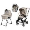 Peg Perego Trio Vivace Astral Lounge 2024 Con Culla Belvedere di Peg Perego
