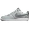 NIKE Court Vision Low, Sneaker Uomo, Lt Smoke Grey Smoke Grey White, 45.5 EU