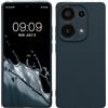 kwmobile Custodia Compatibile con Xiaomi Redmi Note 13 Pro 4G Cover - Back Case per Smartphone in Silicone TPU - Protezione Gommata - ardesia scuro