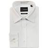 Trendimark Camicia da uomo a maniche lunghe bianca | Taglie del collare 44,5-20, bianco, 56 IT