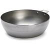De Buyer Mineral B Padella Profonda Senza Manico Country, diam 24 cm, 5634.24, Silicone, Ferro