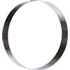 De Buyer - Cerchio per torta rotondo VALHORNA in acciaio inox perforato - 24,5 x 3,5 cm - Made in Francia, Tecnologia AIR SYSTEM, Micro-perforazioni per cottura rapida e omogenea, per risultati