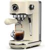 HiBREW H10B Macchina per caffè espresso, pressione di estrazione 20 bar, semiautomatica - Beige