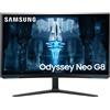 SAMSUNG Monitor gaming 32 pulgadas samsung odyssey neo g8 240hz quantum mini - led curvo