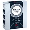 Mister Size 60, preservativi ultrasottili larghezza nominale 60 - conf. 3 profilattici