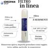Filtro Sedimenti In Linea 10 Micron 3/8 Quick 2,5x12 Osmosi