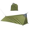 illuevagrun 500 g, tenda da campeggio, ultra leggera, 1 persona, verde, 220 x 70 x 60/35 cm, pratica tenda per trekking, campeggio, viaggi, avventure e gite in campeggio con zanzariera