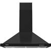 Cecotec Cappa aspirante piramidale 60 cm bolero Flux PM 604300 Black C. Motore 105 W, aspirazione 430 m3/h, controllo meccanico, 3 livelli di potenza, luce, filtro in alluminio, finitura nera