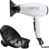 GA.MA ITALY PROFESSIONAL Gama Italy Professional Asciugacapelli Professionale - Motore Italiano AC a Lunga Durata - 2200 W - Design Elegante e Ergonomico - Made in Italy (Bianco)