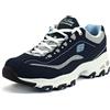 Skechers D'Lites Fresh Start 11860, Scarpe Donna, Multicolore (Navy/White), 36 EU