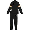 PUMA individualRISE Tracksuit Jr, Abiti lavorati a maglia Uomo, PUMA Black-Heat Fire, 176