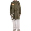 Replay W7416 Parka, 833 Verde Militare, M Donna