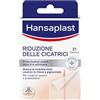 Hansaplast Cerotti Riduzione delle Cicatrici, Hansaplast cerotti cicatrici trasparenti e discreti, Adatti a cicatrici recenti o preesistenti, 1 confezione da 21 pezzi