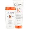 KERASTASE Kérastase, Nutritive, Routine Nutriente Per Capelli Secchi, Con Nutrienti Essenziali, Idrantante e Districante, Shampoo Bain Satin + Balsamo Lait Vital