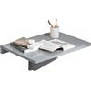 SoBuy Tavolo Pieghevole a Muro,Scrivanie, Tavolo per Computer,Tavolo da Cucina,Senza Sedia, Griogio, FWT03-HG