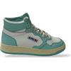AUTRY Uomo Sneaker medalist mid in pelle bicolore