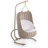GANDIA BLASCO poltrona sospesa per esterni ARENA SWING - PT33332+PT29653+PT32855-WARM-RECYCLED