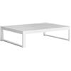 GANDIA BLASCO tavolino per esterni DNA 121 x 90 x H 31 cm - PT02934-ALUMINIUM