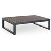 GANDIA BLASCO tavolino per esterni DNA 121 x 90 x H 31 cm - PT02934-FAUX-WOOD-ALUMINIUM