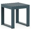 GANDIA BLASCO tavolino per esterni DNA 41 x 42 x H 43 cm - PT02932-ALUMINIUM
