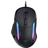 Turtle Beach Kone II: Mouse da gaming RGB cablato ed ergonomico, Sensore ottico da 26K DPI, ciclo di vita degli switch ottici di 100 milioni di clic, 23 input personalizzabili - Nero cenere