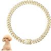 Meindin Fancy Cat Collar - Collana in Lega di Zinco con Strass per Cani e Gatti | Gioielli per Cani e Gatti di Piccola Taglia Meindin
