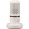 Asixxsix Lavatrice per Frutta e Verdura, Ricarica USB Wireless Detergente per Frutta e Verdura Portatile a Forma di Capsula Mini Purificatore di Frutta Purificatore per Alimenti con Base per La Pulizia(Bianco)