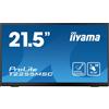 IIYAMA Monitor iiyama ProLite T2255MSC-B1 21'' Full HD IPS HDMI DisplayPort LED Nero