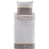 Bassetti Copripiumino in raso OPLONTIS colore grigio G1 dimensioni 155 x 220 + 80 x 80 cm