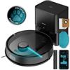Cecotec Robot Aspirapolvere e Lavapavimenti Conga 7690 Immortal MAX Home M, Base Autovuotante, Navigazione Laser, 5000 Pa, Fino 220 min Autonomia, 2.5L. APP, 4in1 Spazza, Aspira, Lava, Passa Mop