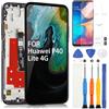 ARSSLY LCD Display per Huawei P40 Lite 4G Sostituzione Schermo Touchscreen Digitazer Assembly con Riparazione Kit 6,4 Pollici con Telaio (Non per Huawei P40 Lite 5G/E)