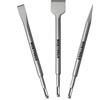 NORTOOLS 3 pezzi 40Cr SDS-Plus Scalpelli Set Point/Piatto/Vanga per muratura