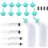 Yoolight 20PCS Biberon per Cuccioli capezzolo con siringhe per Cuccioli, Biberon per Gattini con e 10 Pezzi Ciuccio sostitutivo, Gattini,scoiattoli e Altri Animali Appena Nati-Verde