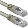 1aTTack.de Cat6 Ethernet LAN cavo di rete set 10 100 1000 MBit s Patchkabel Cat S-FTP doppia schermato PIMF Compatibile con Cat5 Cat6 A Cat7 Cat8 per switch Router modem patchpannel grigio - 1 Stück 1m