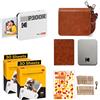 KODAK Mini 3 Retro, stampante fotografica portatile, stampa veloce, foto HD, 54 x 86 mm, Bluetooth, compatibile con iOS e Android, confezione con 68 fogli fotografici, colore: bianco.
