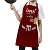 Tarklanda Grembiule da Cucina Nonna, Donna Grembiuli con Tasche, Regalo Personalizzata di Nonna Compleanno, Natale