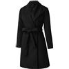Jimmackey- Donna Jimmackey Donna Invernale Lana Vintage Elegante Caldo Taglie Forti Giacca in Pelliccia Sintetica Autunnale Cappotto Classico Cappotti Donna Eleganti
