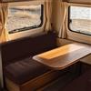 VFGFDJNDFX Elasticizzato Copri Divano Per Caravan, Senza Braccioli Fodera Divano Protezione Lavabile,Per Camper Auto Panca Copridivano. (Caffè,W 45-65 cm,D 45-65 cm)