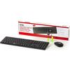 LINK LKTAST13 Kit Tastiera Italiana E Mouse Wireless, Nero